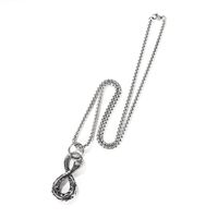 Punk Style  Eight Python  Titanium Steel Necklace Wholesale main image 5