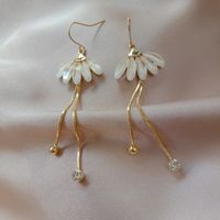 Korean Tassel Long New Earrings  Wholesale main image 5