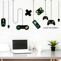 Console Game Handle Decoration Chandelier Wall Stickers main image 1