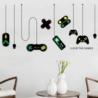 Console Game Handle Decoration Chandelier Wall Stickers main image 6