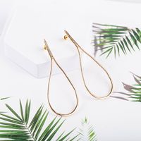 Fashion New S925 Silver Needle Hollow Long Style Original Exaggerated Earrings For Women main image 1