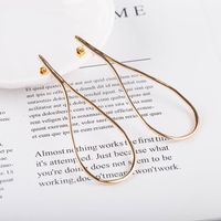 Fashion New S925 Silver Needle Hollow Long Style Original Exaggerated Earrings For Women main image 4