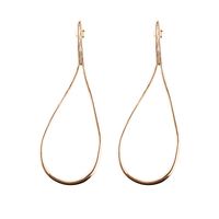 Fashion New S925 Silver Needle Hollow Long Style Original Exaggerated Earrings For Women sku image 1