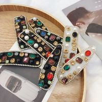 Korean Rhinestone Pearl Bb Clip main image 3