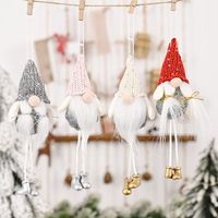 Knitted Hat Hanging Legs Forest Old Man Pendant Creative Faceless Doll Tree Ornaments main image 1