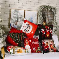 New Christmas Ornaments Creative Flannel Pillowcase main image 5