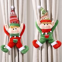 Christmas Decoration Creative Door Hanging Red Doorknob Pendant main image 2