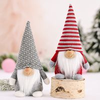 New Christmas Decoration Forest Elderly Smiley Doll main image 1