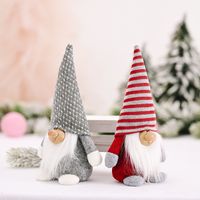 New Christmas Decoration Forest Elderly Smiley Doll main image 5