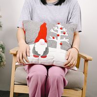 Christmas Ornaments Faceless Doll Tree Pillowcase Santa Claus Pillowcase Pillowcase main image 6