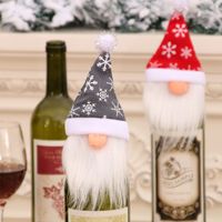 Hot Selling Fashion Wine Bottle Sets Dining Table Home Decorations Faceless Elderly main image 3