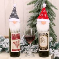 Hot Selling Fashion Wine Bottle Sets Dining Table Home Decorations Faceless Elderly main image 5
