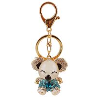 Creative Cute Koala Key Chain Animal Key Chain Metal Pendant main image 3