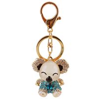 Creative Mignon Koala Porte-clés Porte-clés Animal Pendentif En Métal main image 3