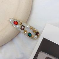 Korean Rhinestone Pearl Bb Clip sku image 4