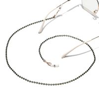 Multicolor Bead Chain Fashion Sunglasses Anti-skid Hanging Chain Glasses Chain sku image 2
