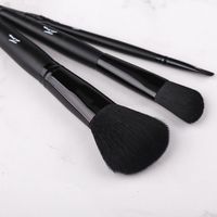 Wholesale Packaged Makeup Brush Set 3 Black Wooden Handle Makeup Set Beauty Makeup main image 1