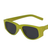 Cat Eye Sunglasses Retro Sunglasses Green Square Glasses main image 5