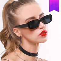 Elegant Hip-hop Retro Resin Square Full Frame Women's Sunglasses main image 2