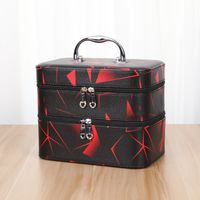 New Multifunctional Portable Cosmetic Case Manicure Toolbox Jewelry Storage Box main image 5