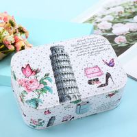 Hand Jewelry Storage Box Korea Retro Necklace Earrings Ring Box main image 2