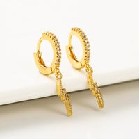 High-quality Personalized Lightning-shaped Earrings main image 1