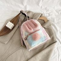 Fashion New Cute Rabbit Ears Backpack sku image 4