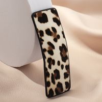 Korean Side Clip Headdress Word Clip Bangs Clip Leopard Duckbill Clip Hairpin For Women main image 4