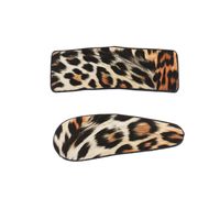 Clip Lateral Coreano Tocado Palabra Clip Flequillo Clip Leopardo Pico De Pato Horquilla Para Mujeres main image 6