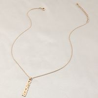 Fashion English Twelve Constellation Necklace Clavicle Chain Wholesale main image 1