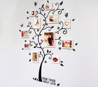 Tree Photo Frame Matching Bedroom Living Room Wedding Room Five Generations Romantic Wall Stickers Wholesale main image 1