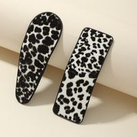 Korean Side Clip Headdress Word Clip Bangs Clip Leopard Duckbill Clip Hairpin For Women sku image 2
