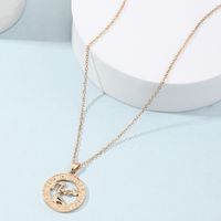 Fashion Twelve Constellation Necklace For Men And Women Symbol Gift Clavicle Chain sku image 2