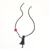 Retro Simple Individual Dark Style Necklace Korea New Acrylic Balloon Girl Earrings sku image 1