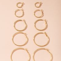 Hot-selling Circle Fashion Simple Sexy Round Geometric Big Circle Earrings main image 2