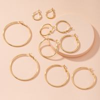 Hot-selling Circle Fashion Simple Sexy Round Geometric Big Circle Earrings main image 4