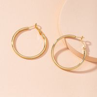 Hot-selling Circle Fashion Simple Sexy Round Geometric Big Circle Earrings main image 5