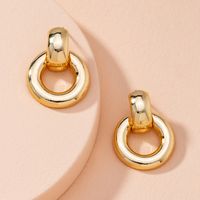 Pendientes Simples Redondos Calientes-vendedores De La Nueva Moda Para Las Mujeres Al Por Mayor main image 1