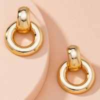 Nouvelles Boucles D&#39;oreilles Simples Rondes À La Mode Pour Les Femmes En Gros main image 3