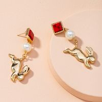 Simple Rabbit Earrings Exaggerated Fashion High-quality Earrings For Women main image 4