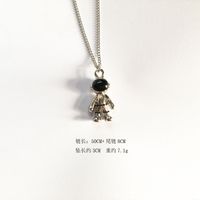 New Fashion Autumn Astronaut Necklace Sweater Chain For Women sku image 2