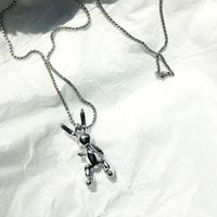 New Fashion Autumn Astronaut Necklace Sweater Chain For Women sku image 7