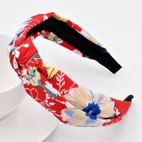 Korea's New Mori Series Beautiful Flower Headband Hair Headband Wild Wide Brim Fabric Hair Accessories sku image 3