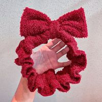 Korean Ladies Makeup Bow Tie Wild Plush Hairband Hair Accessories sku image 54