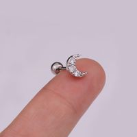 Ear Cartilage Rings & Studs Fashion Crown Copper Plating main image 5