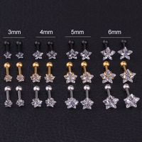 Ear Cartilage Rings & Studs Fashion Geometric 316 Stainless Steel main image 1