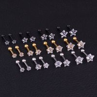 Ear Cartilage Rings & Studs Fashion Geometric 316 Stainless Steel main image 4