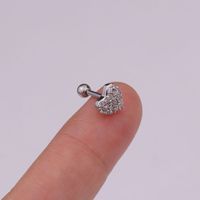 Ear Cartilage Rings & Studs Fashion Crown Copper Plating sku image 10