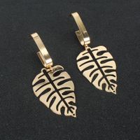 Pendientes Largos De Oro De Aleación De Estilo Étnico Bohemio Para Mujer main image 4