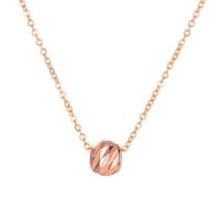 Korean Style Rose Gold Exquisite Pendant Jewelry Necklace Wholesale main image 1